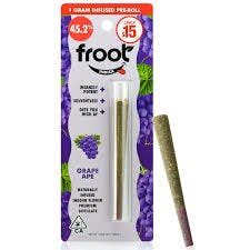 Photograph of product: Grape Ape | 1g Infused Preroll