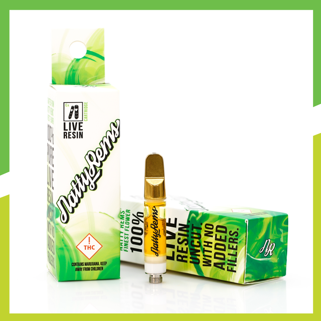 Photograph of product: Shawshank Gold Tip | Live Resin Cartridge | Focus