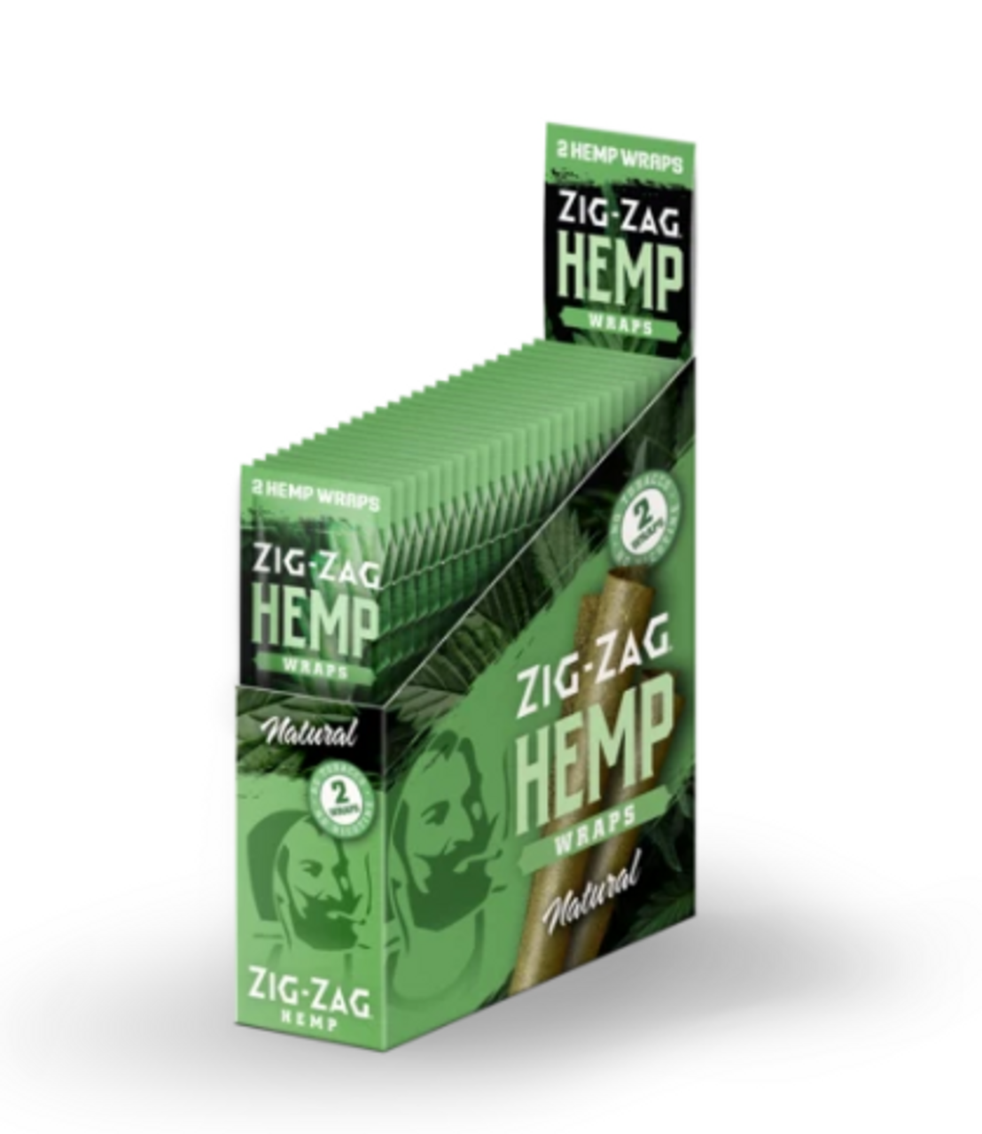 Photograph of product: Zig-Zag - Terp Infused Hemp Wraps - Natural - 2pk