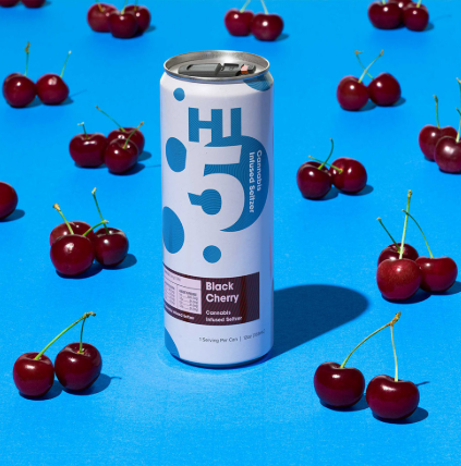 Photograph of product: Seltzer | Black Cherry | 250mg Single Can
