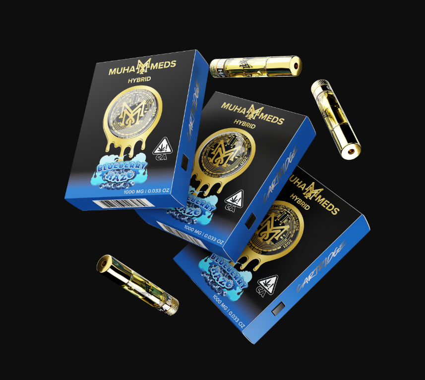 Photograph of product: Muha Meds Cartridge | Blueberry Haze - Hybrid