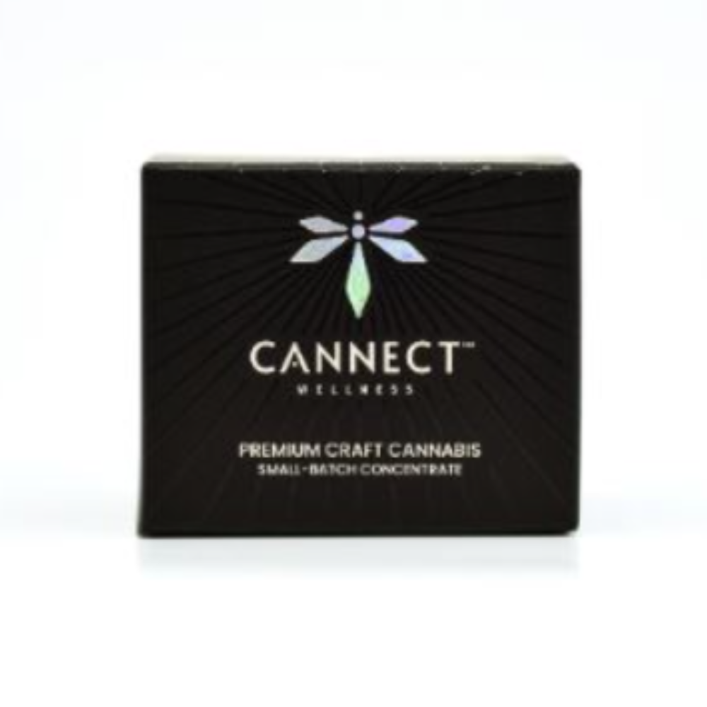 Photograph of product: CANNECT WELLNESS Live Resin Badder 1g: Truffle Cake