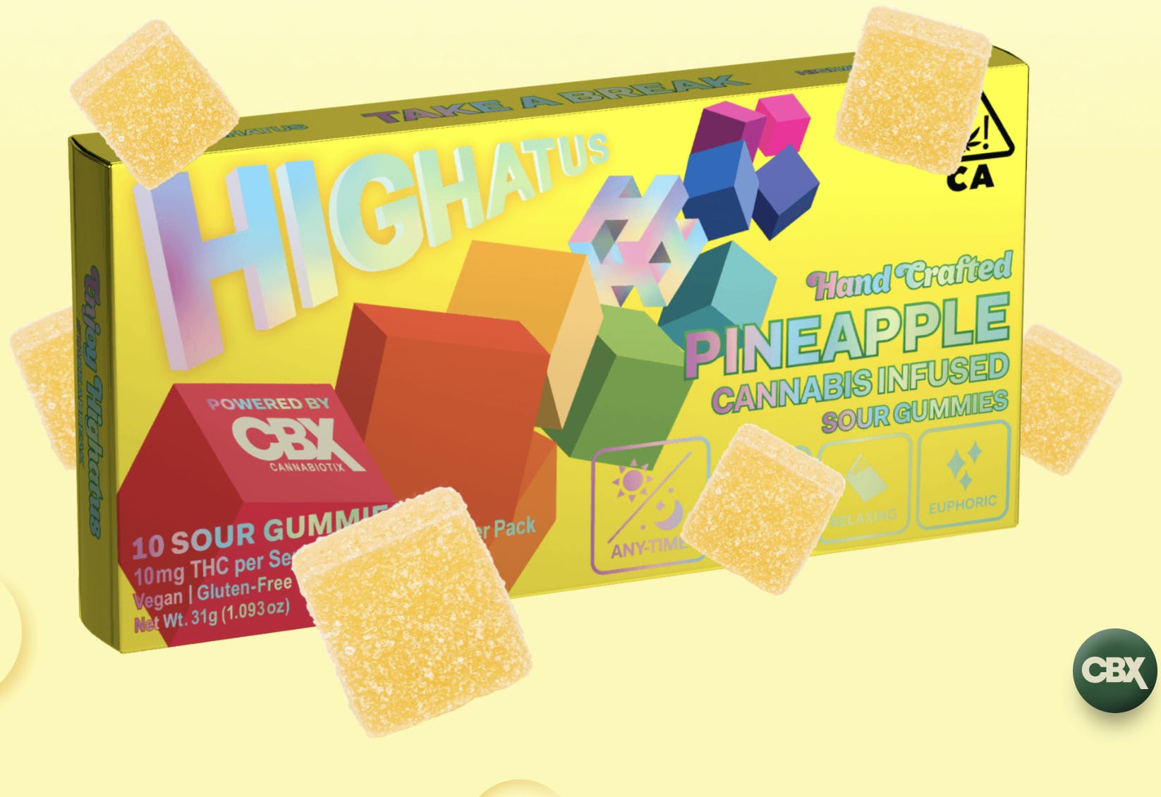 Photograph of product: 10PK - PINEAPPLE