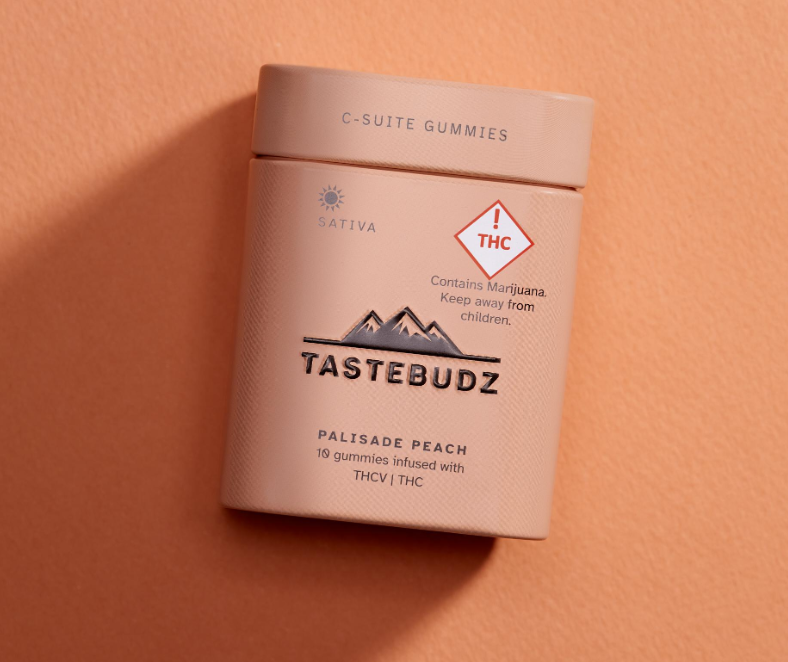 Photograph of product: Tastebudz - Palisade Peach 1:1 TH-oui/TH-ouiv - 50mg