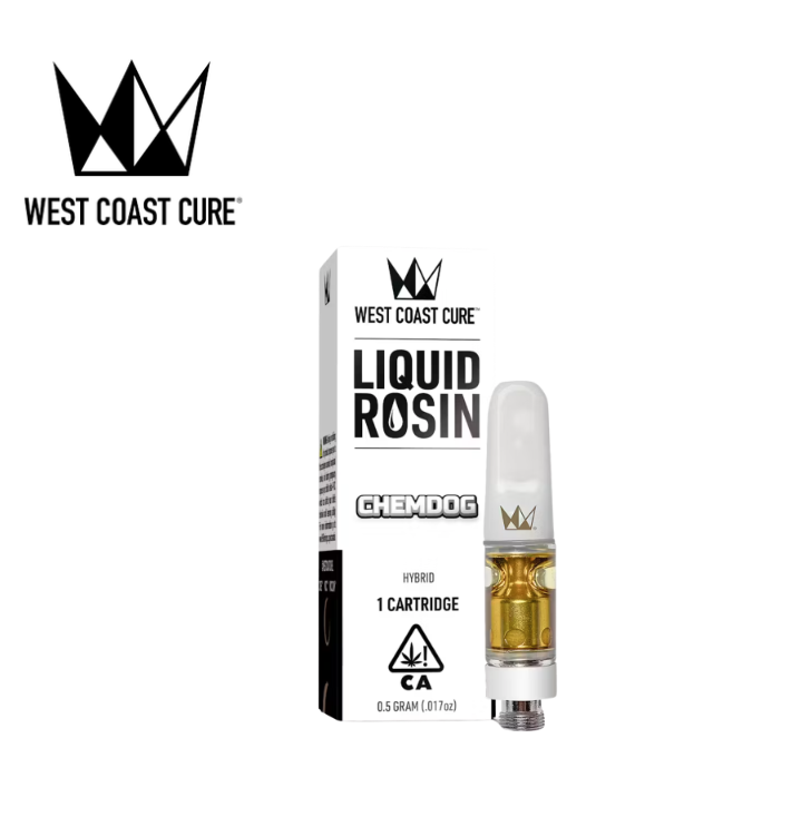 Photograph of product: CHEMDOG .5G LIQUID ROSIN CARTRIDGE