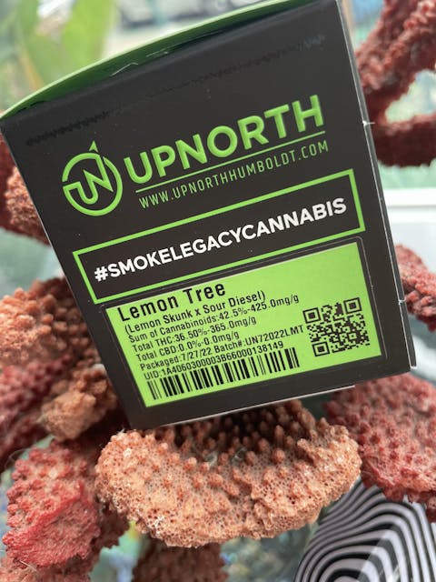 Photograph of product: Lemon Tree 3.5g Jar - Eighth