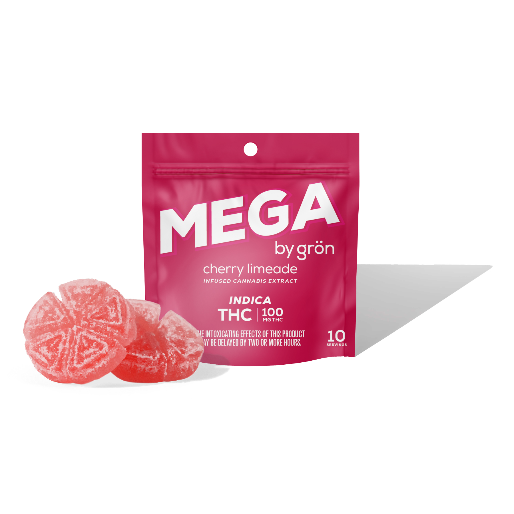 Photograph of product: Cherry Limeade Mega Discs