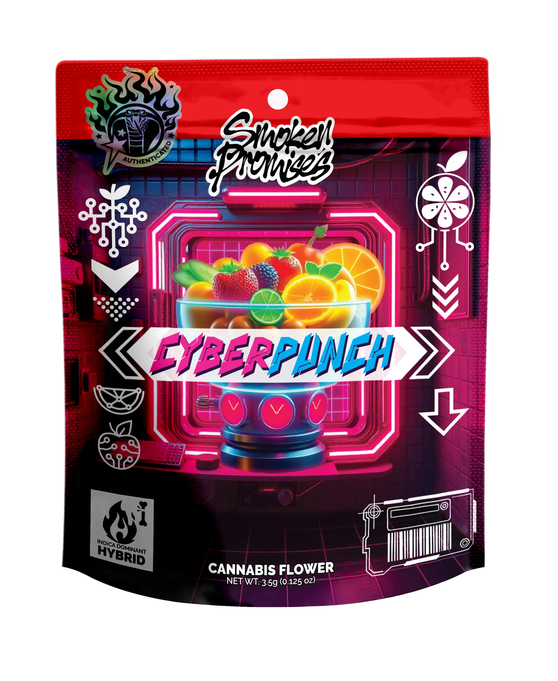Photograph of product: Cyber Punch Flower - 3.5g
