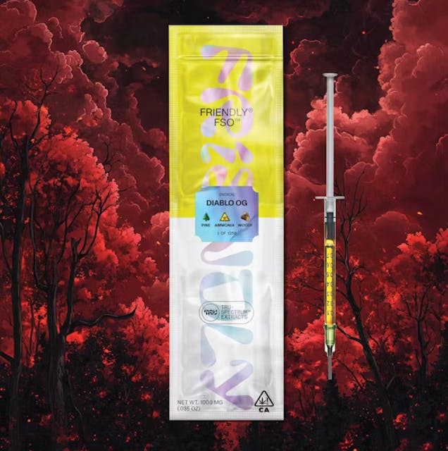 Photograph of product: Diablo OG 1g Live Resin Applicator - 