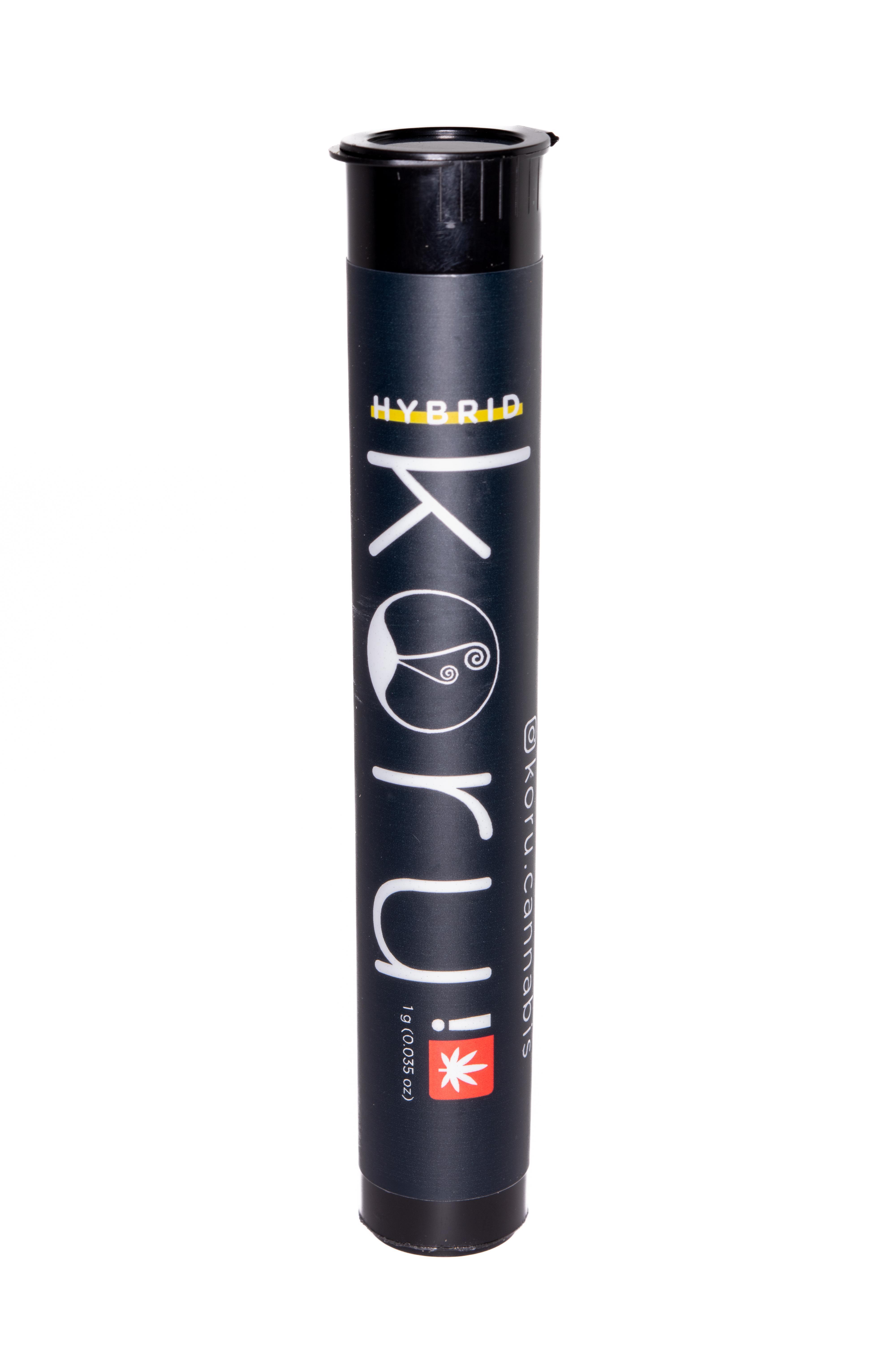 Photograph of product: Koru Elite PreRoll | Oui'd-Hybrid | Punch Breath