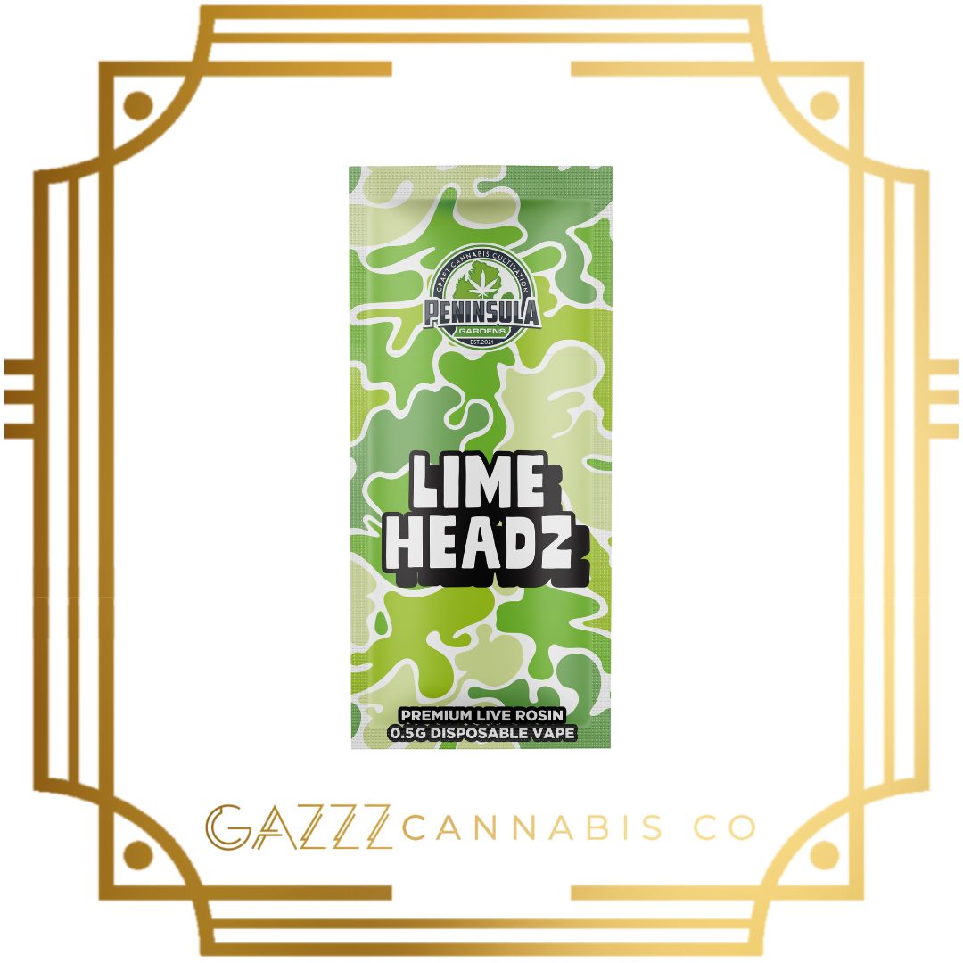 Photograph of product: Disposable - Peninsula Gardens AIO - Lime Headz