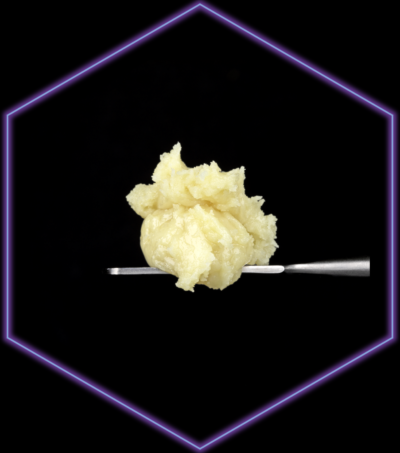 Photograph of product: Lazercat - Premo Rosin Badder - Terry's Kumquat