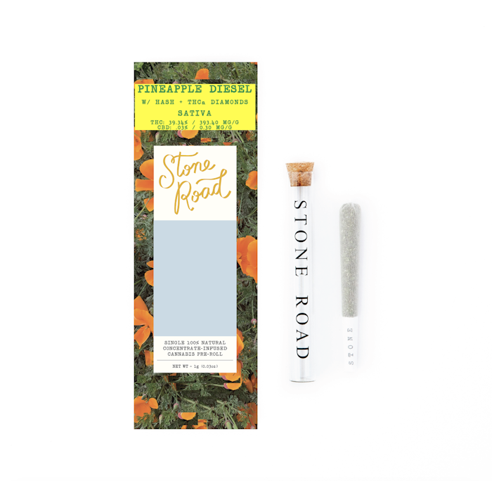 Photograph of product: Pineapple Diesel | Diamond & Bubble au chocolat Infused