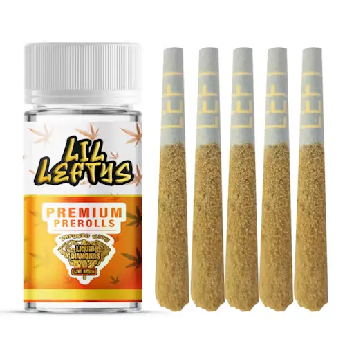 Photograph of product: Left Coast | Orange Creamsicle | Infused Pre-Roll 5pk