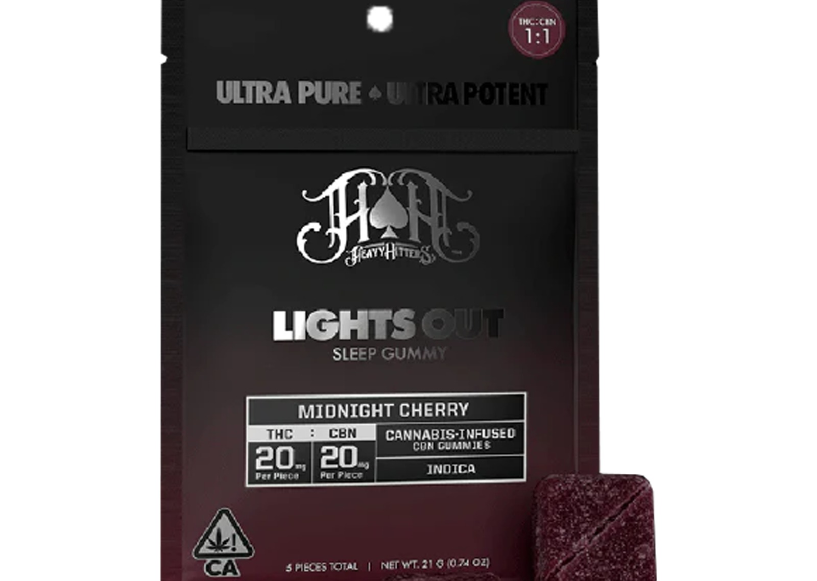 Photograph of product: Lights Out Sleep Gummies