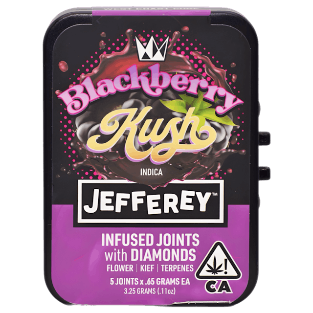 Photograph of product: Blackberry Kush Jefferey 5pk 3.25g - 