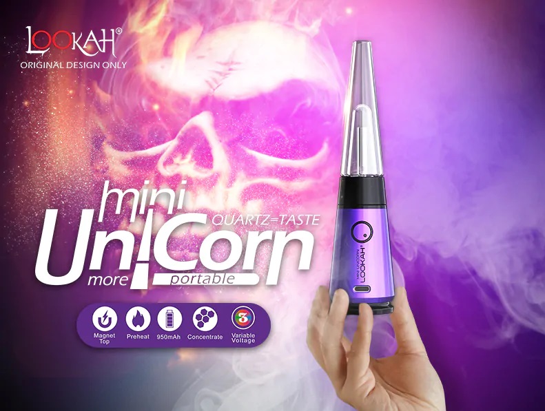 Photograph of product: Lookah Mini Unicorn $108