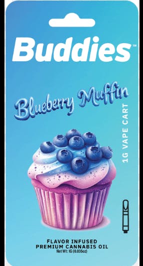 Photograph of product: BBrand - All In One Blueberry Muffin Helix Disposable - 1g