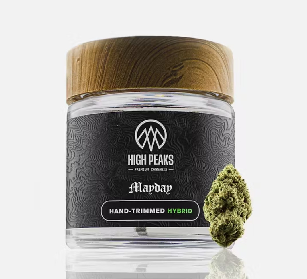 Photograph of product: High Peaks | Mayday | Hybrid Flower - 3.5g