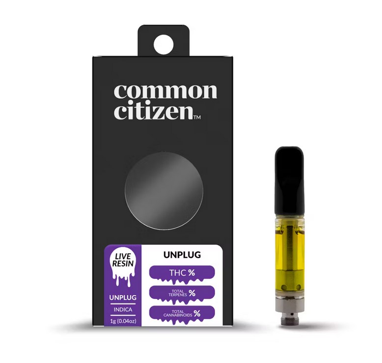 Photograph of product: Common Citizen - Fried Ice Cream - 1g Live Resin Cart