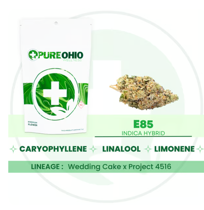 Photograph of product: Pure Ohio | E85 | 14.15g