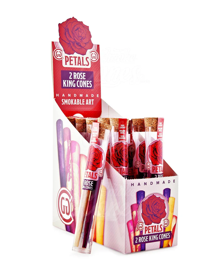 Photograph of product: PETALS | ROSE KING CONES | ROYAL BLOOD | 2 PACK