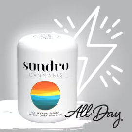 Photograph of product: SUNDRO - SUPER BUFF CHERRIES 3.5G HYBRID