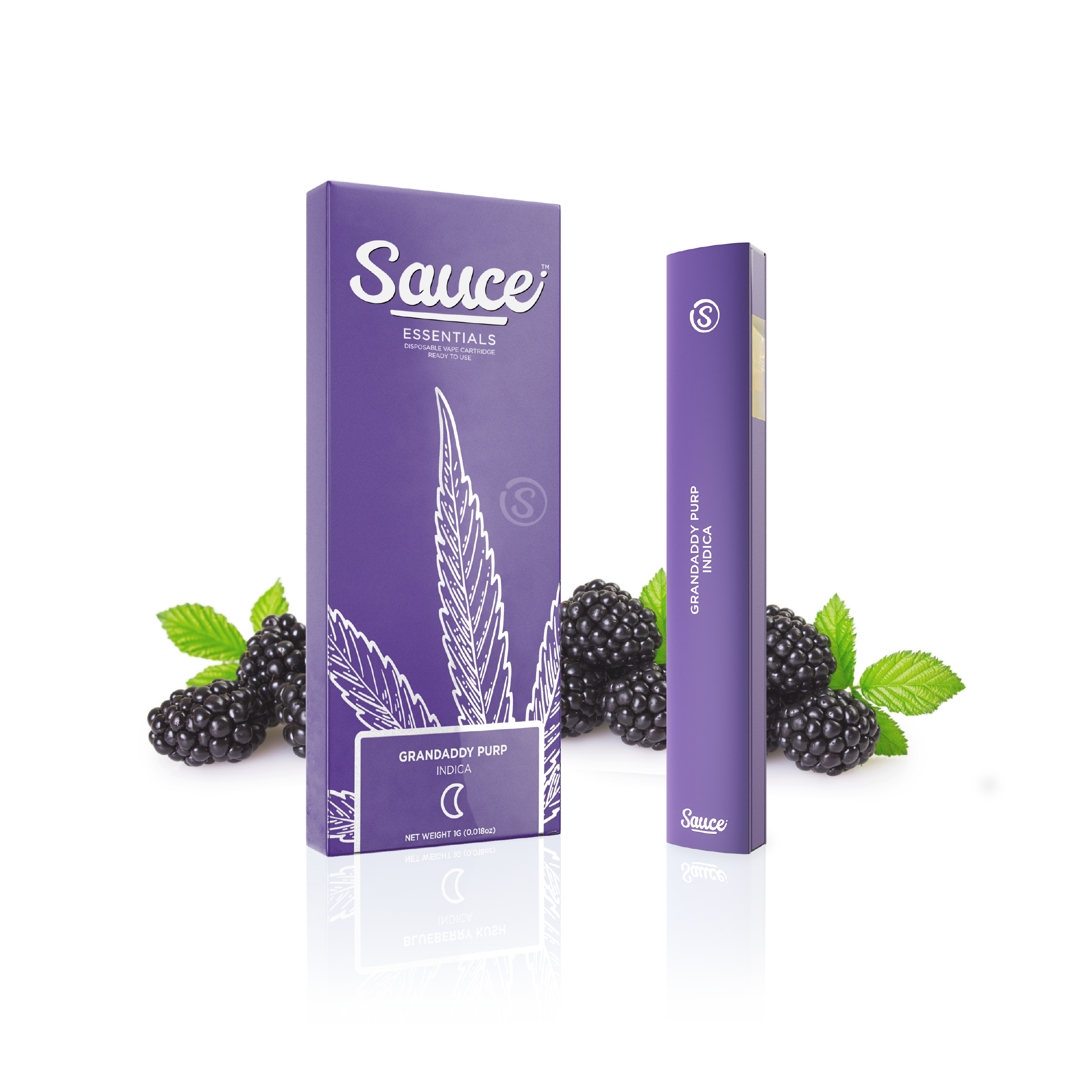 Photograph of product: Essential Disposable l Grandaddy Purp l Sauce