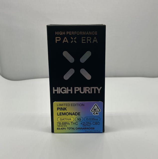 Photograph of product: Pink Lemonade High Purity Pod 1g - 