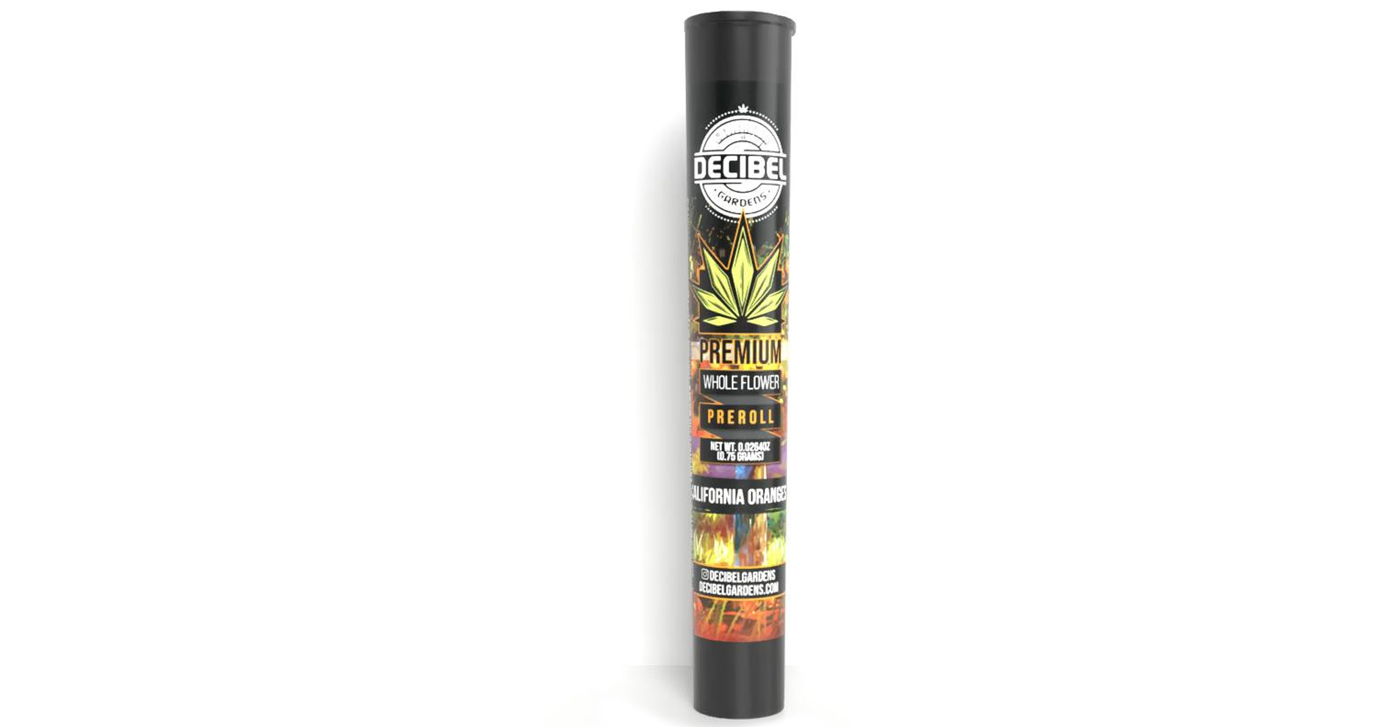 Photograph of product: Decibel Gardens | California Oranges (Oui'd) - .75g Pre Roll