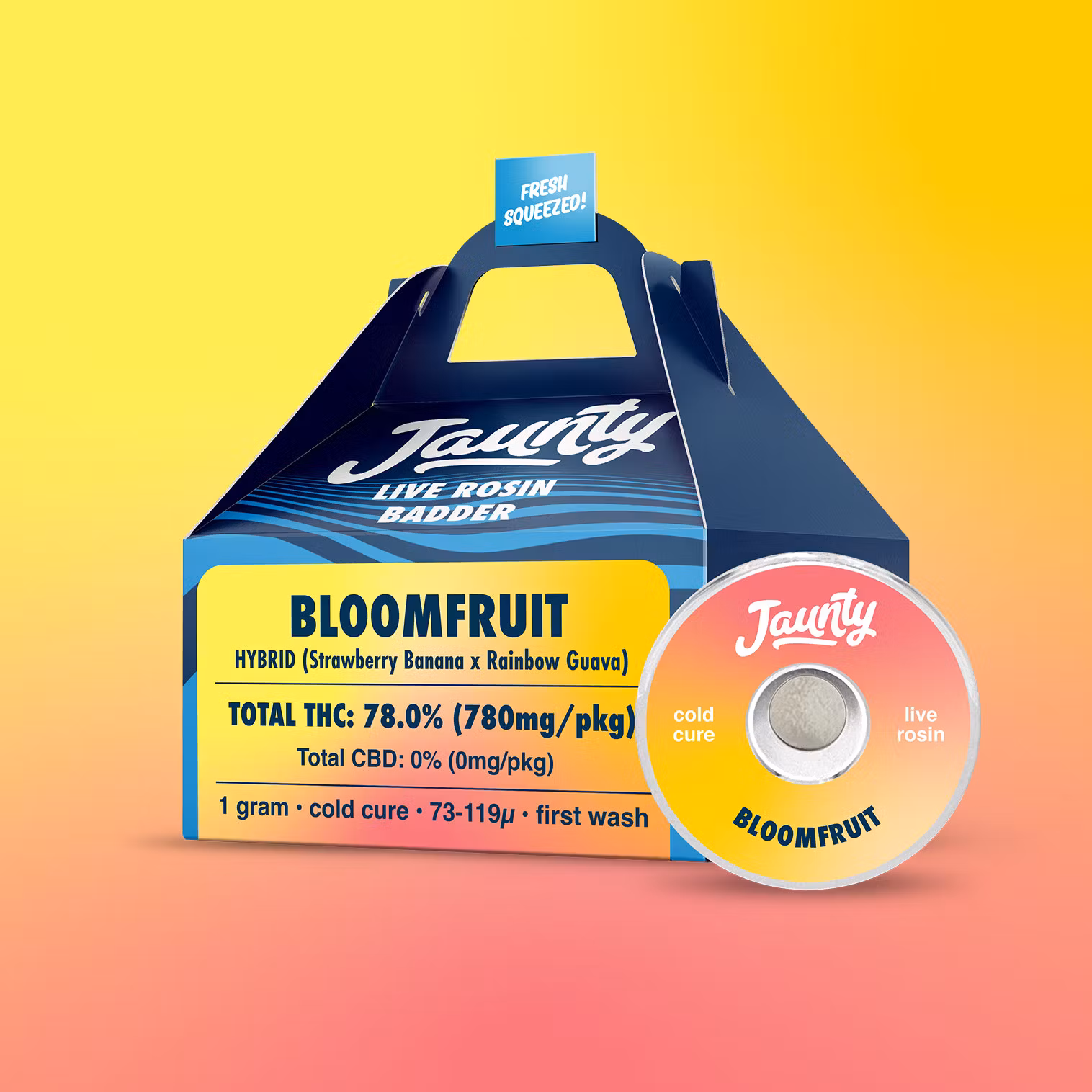 Photograph of product: Bloomfruit Live Rosin - 1G