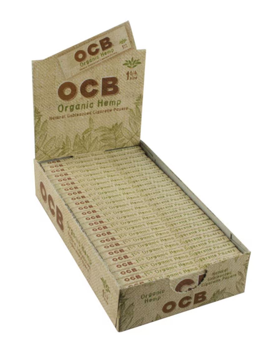 Photograph of product: OCB 1 1/4 Organic Hemp Rolling Papers