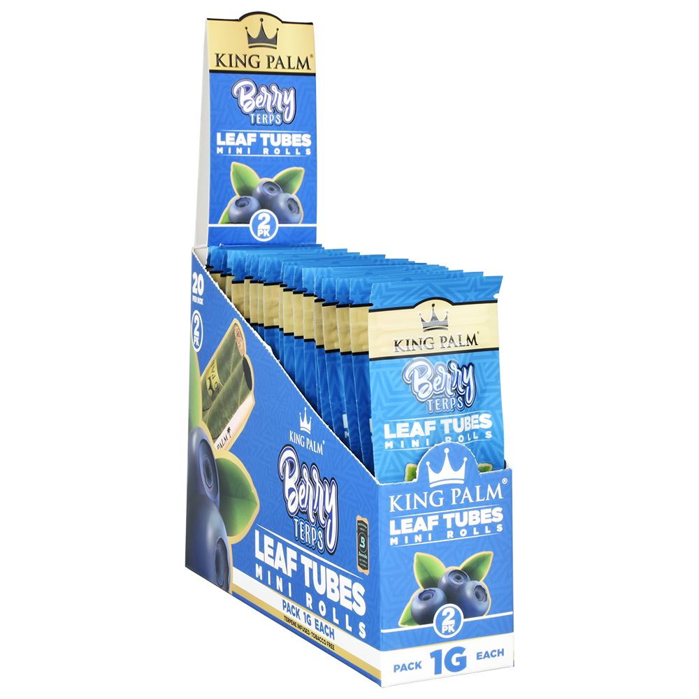 Photograph of product: Slim Size Rolling Leafs | Berry Terps | 2pk