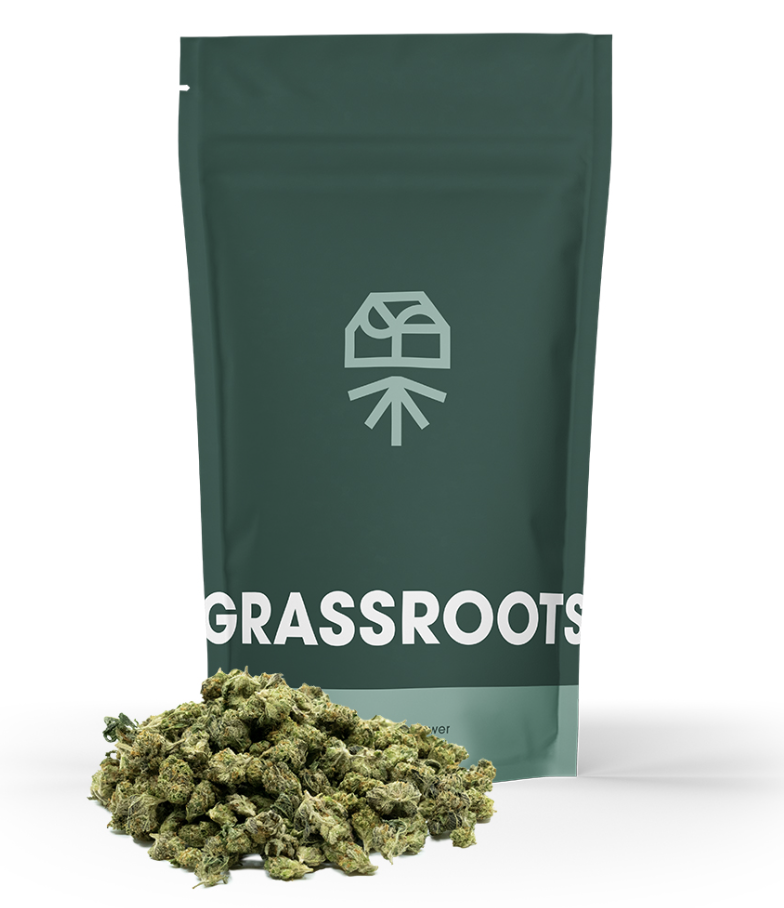 Photograph of product: Grassroots Small Buds 14g- Peanut Butter Muffin