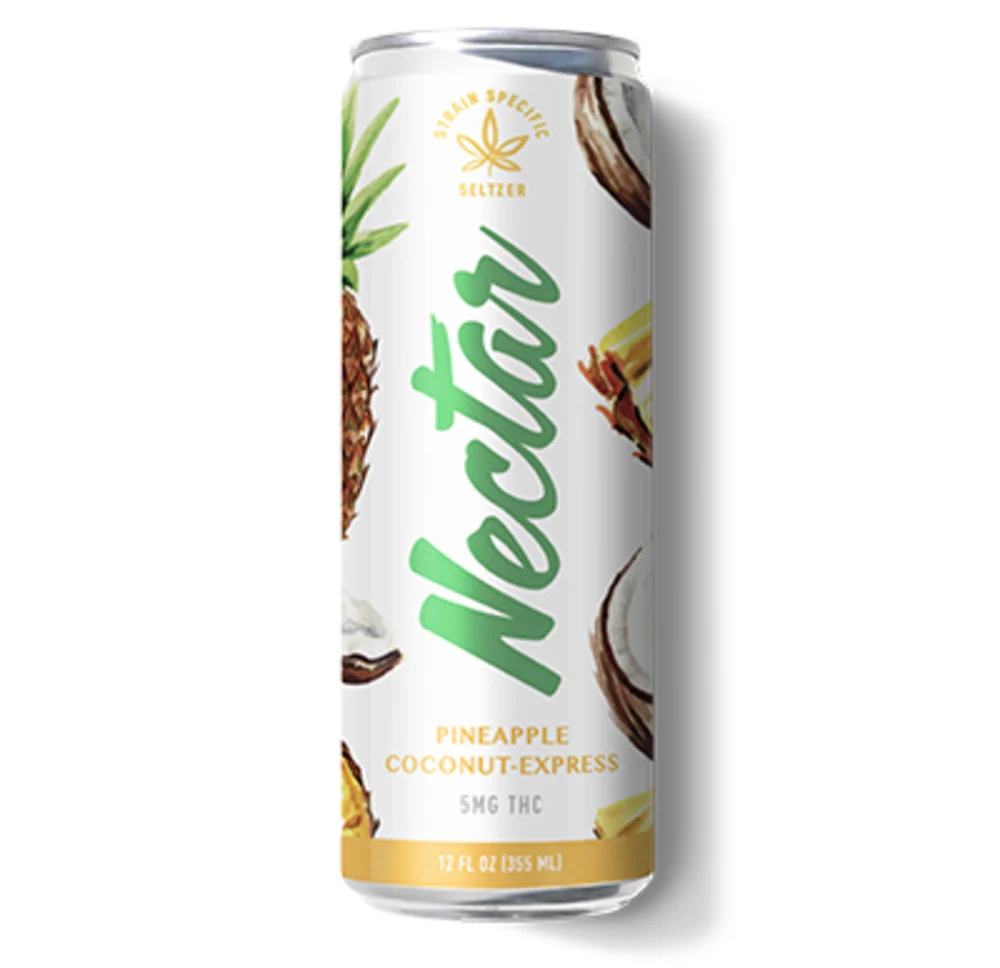 Photograph of product: Pineapple Coconut Express Infused Beverage 5mg