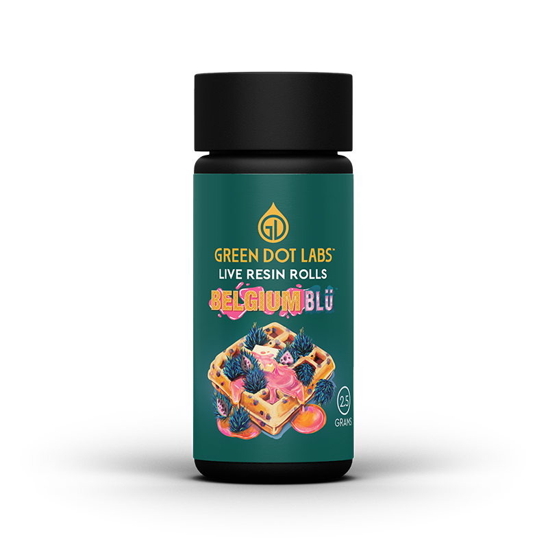 Photograph of product: Belgium Blu Infused Pre-Roll | 5 x 0.5g