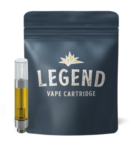 Photograph of product: Legend - Blue Raspberry 1g Vape Cart