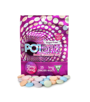 Photograph of product: Monster Xtracts | POTarts | Candy | 25pc. | 25mg