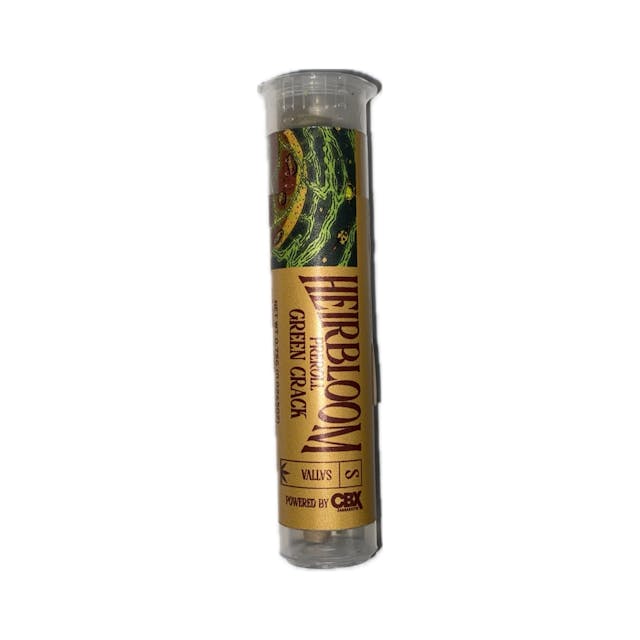 Photograph of product: Heirbloom - Green Crack Pre-Roll | Heirbloom by CBX - .75g - 