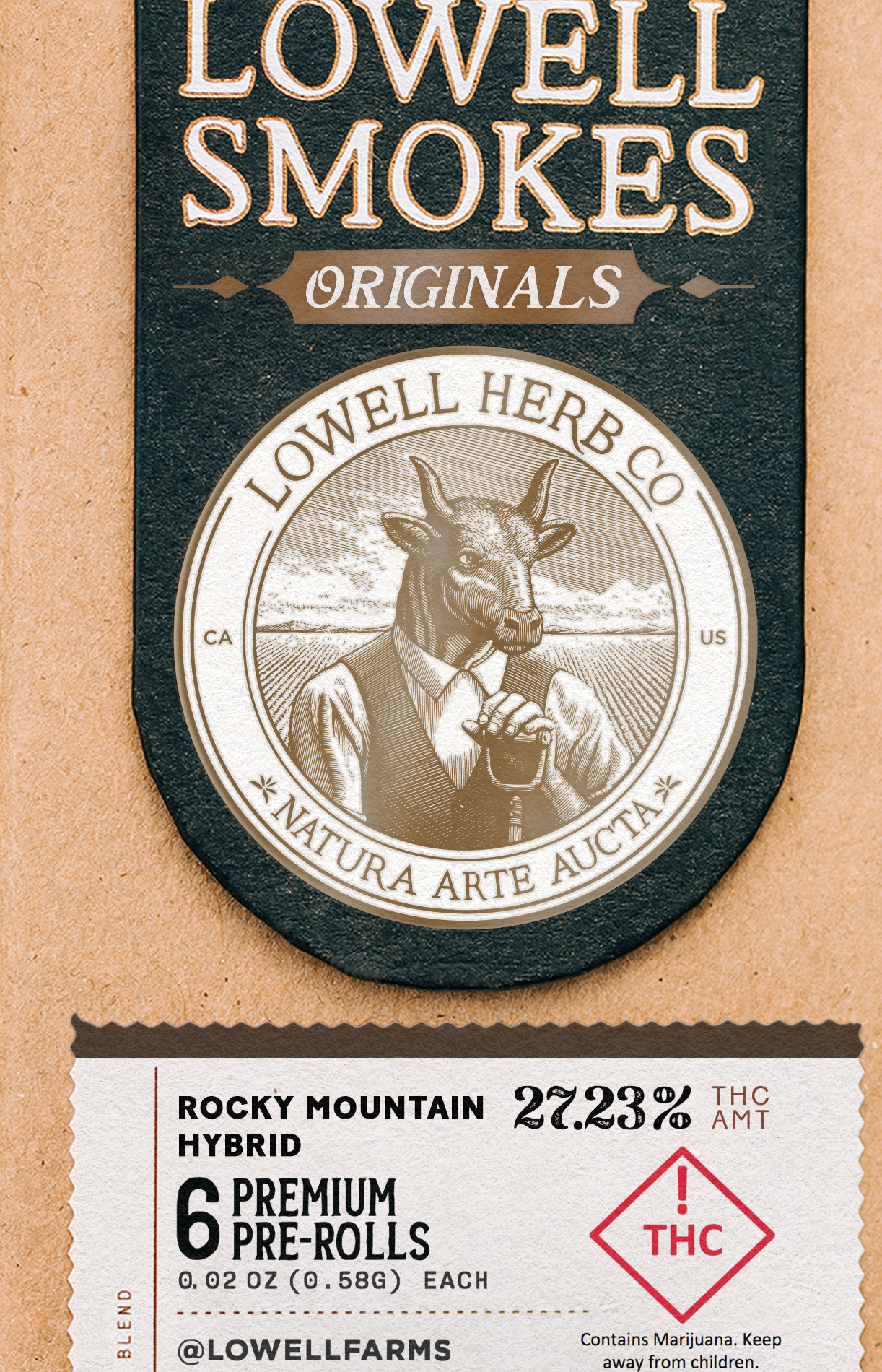Photograph of product: Lowell Smokes (H)