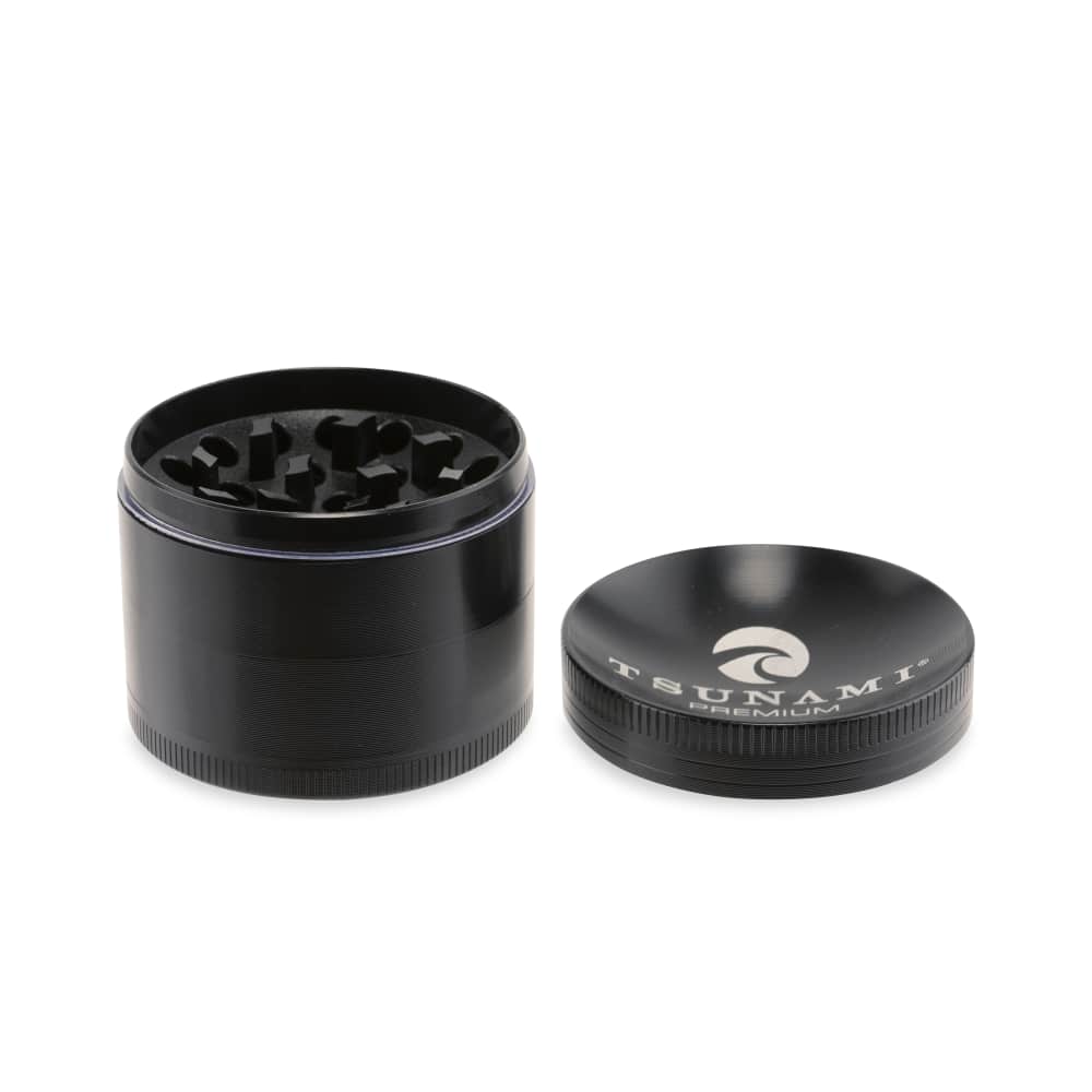 Photograph of product: Tsunami Sunken Top 50mm 4-Piece Grinder