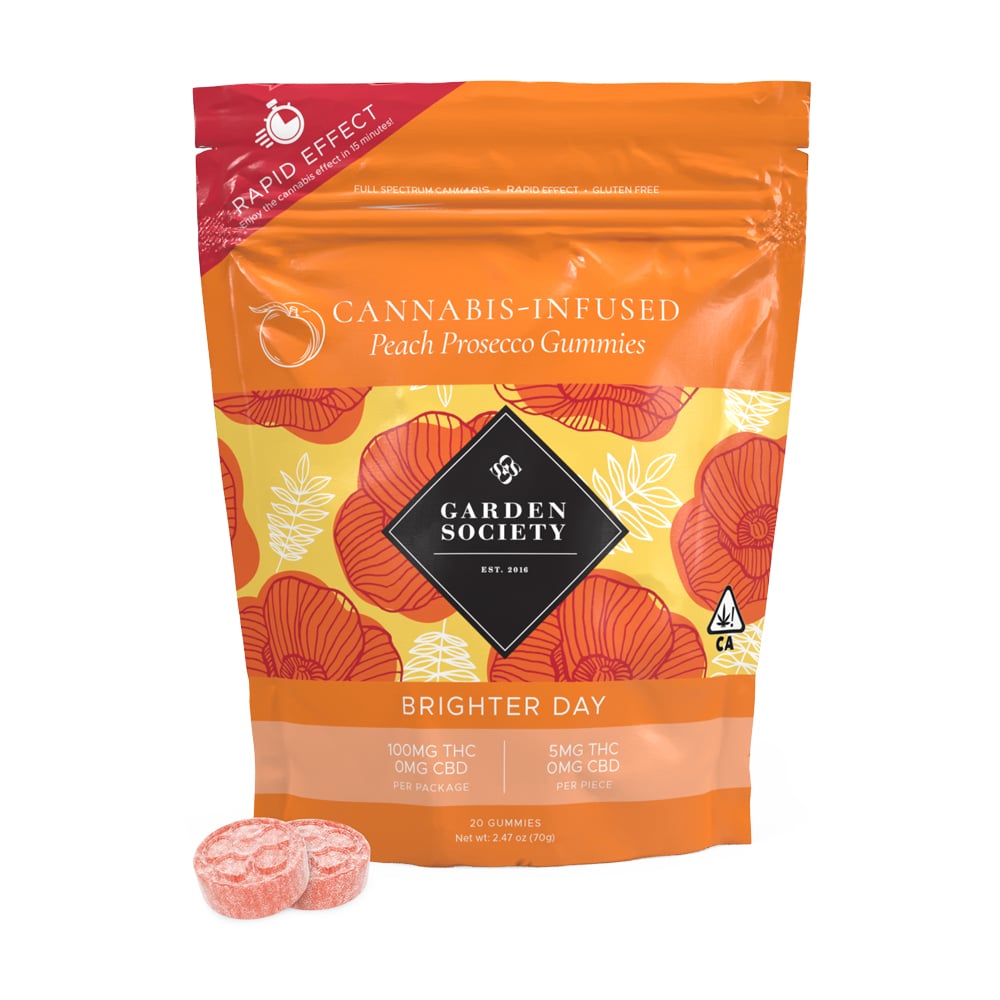 Photograph of product: Peach Prosecco [20pk] (100mg)