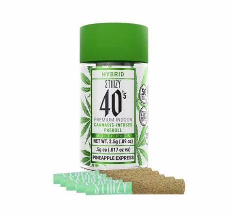 Photograph of product: Pineapple Express Infused Joints - 5 Pack