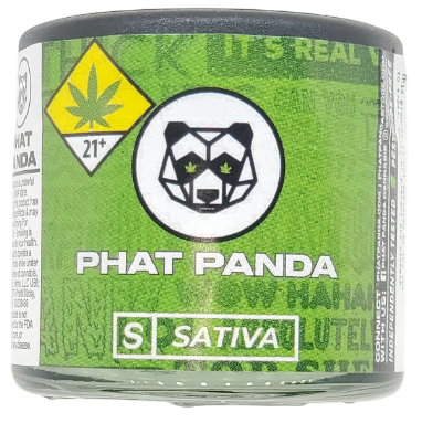 Photograph of product: Phat Panda Bong Buddies Pineapple Donut 2g