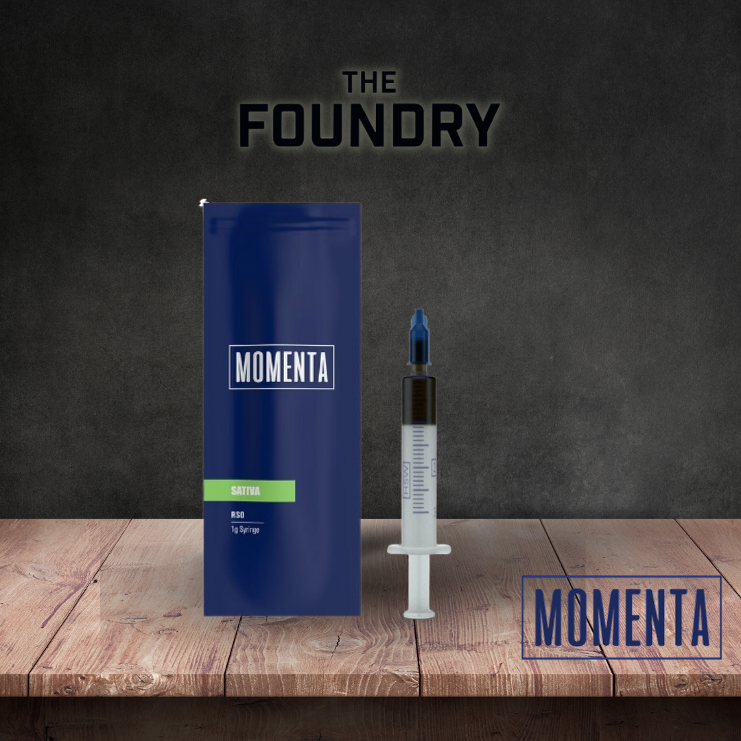 Photograph of Product: Momenta | Sativa RSO Dropper