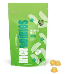 Photograph of product: Incredibles Edibles 10pk/100mg- Greener Apple