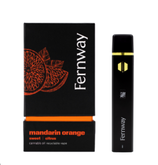 Photograph of product: Mandarin Orange | 2g Disposable | Fernway Traveler