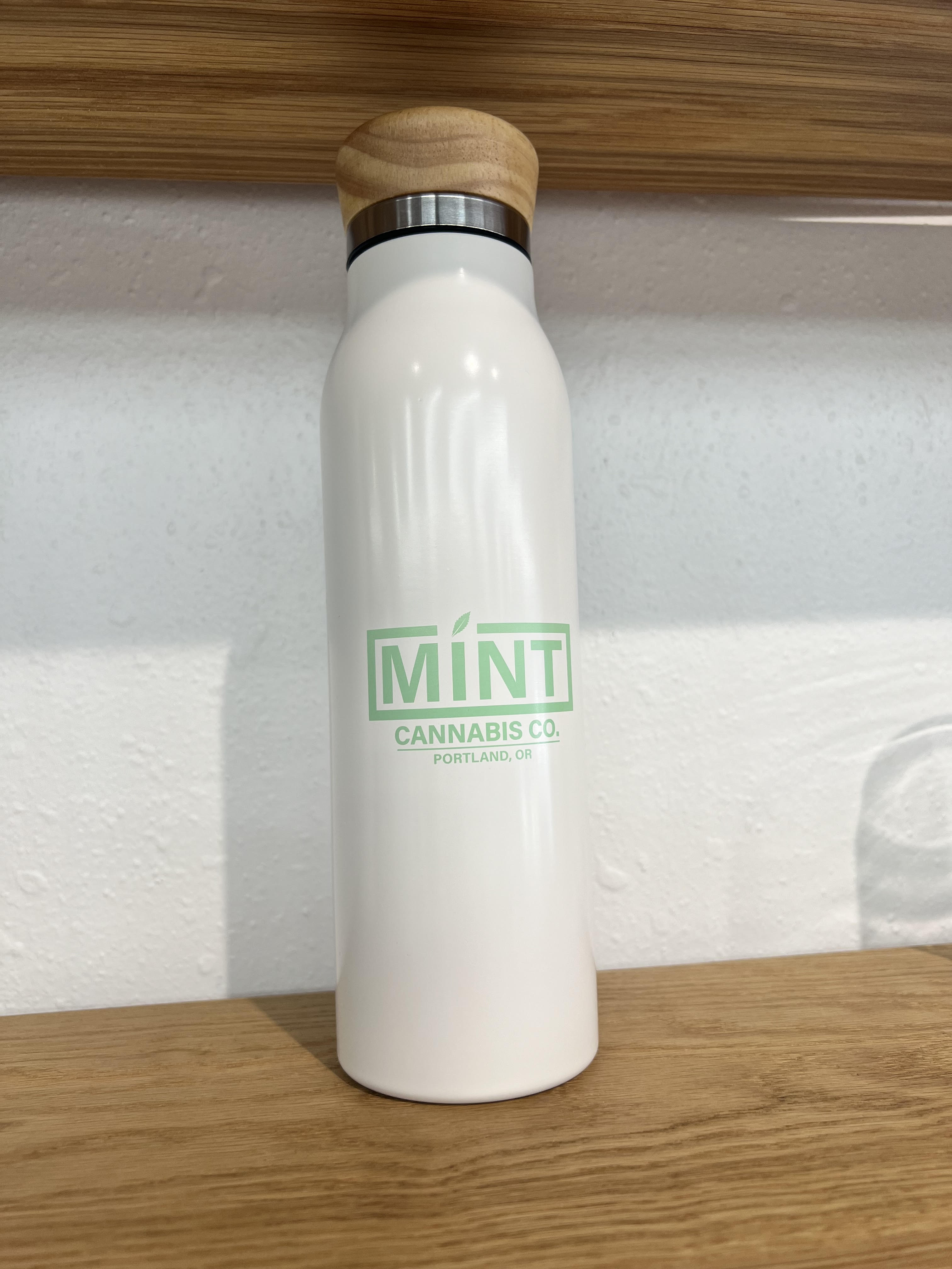 Photograph of product: Treez Water Bottle - Mint Oui'd Co.
