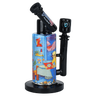 Photograph of product: Grateful Dead x Pulsar - Inside Print Glass Water Pipe - Deadhead Dorm - 8.5" - 14mm F