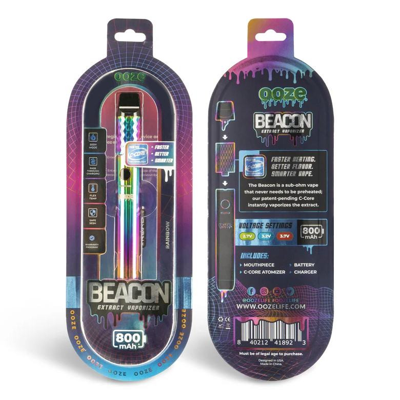 Photograph of product: Ooze Beacon Extract Vaporizer  C Core 800 Mah